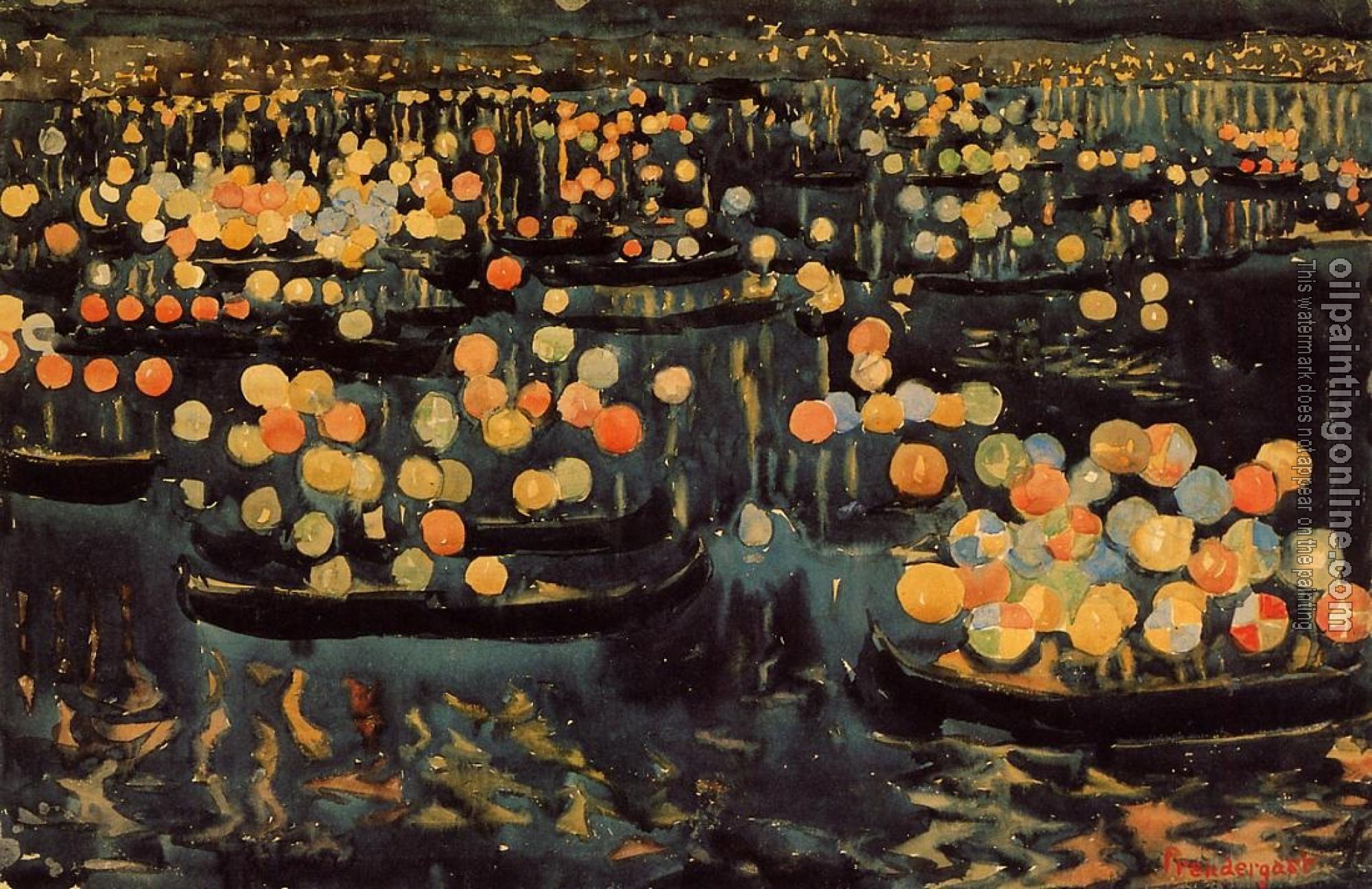 Prendergast, Maurice Brazil - Festa del Redentore